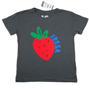 Cotton On Girls Fresa Strawberry Short Sleeve Graphic Tee - Size 9-10
